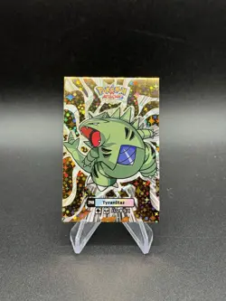 Pokemon Tyranitar 2025 Card Database Attacks 2 Gold Star Holo Peru US Seller - Image 1