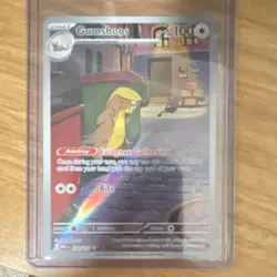 Pokemon TCG Gumshoos 153/132 Me01 Mega Evolution Stage 1 Illustration Rare Holo - Image 1