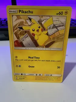 Pikachu - 55/236 - Common LP, English Pokemon Unified Minds - Image 1