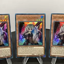 Yugioh Geisteroger Und Schneehase LCKC Ultra Rare Playset - Image 2