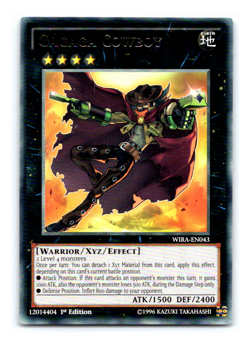 Gagaga Cowboy - WIRA-EN043 - Rare - 1st Edition Yugioh - Image 1