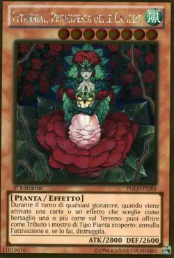 YU-GI-OH! PGLD-IT088 Tytannial, Principessa Delle Camelie Rara Gold - Image 1