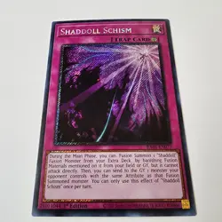 Shaddoll Schism - RA01-EN077 - NM - Platinum Secret Rare - 1st ed - Yugioh - Image 2