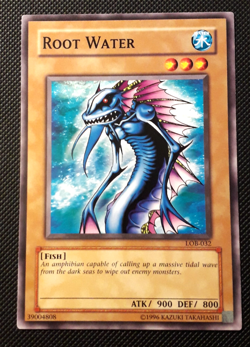 Yu-Gi-Oh! Root Water, LOB-032, Common, 2. Edition, Englisch, Near Mint - Mint - Image 1