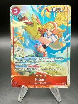 One Piece CCG - Hibari EB03-008 Rare Foil Alt Art Heroines Edition (EB03) EN - Image 1