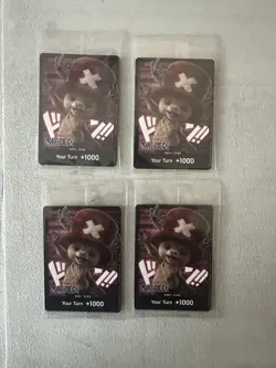 Tony Tony Chopper DON C2E2 One Piece Netflix Live Action Sealed Promo(4x) - Image 1