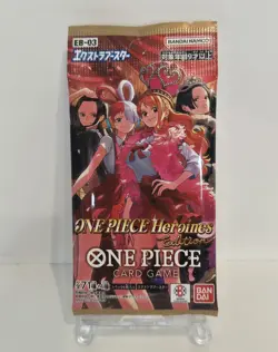 One Piece EB-03 Heroines Edition Booster Pack New Factory Sealed Japanese - Image 1