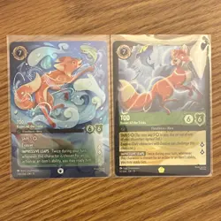 Disney Lorcana Tod Knows All the Tricks Floodborn Hero EN-11 Foil - Image 1
