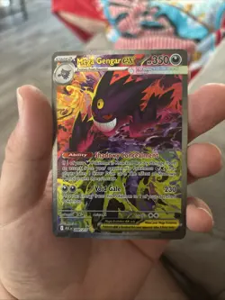 Mega Gengar EX Foil Pokemon TCG Card 284/217 350 HP 230 Attack Stage 2 - Image 1