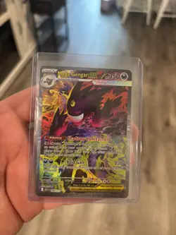 Mega Gengar EX Foil Pokemon TCG Card 284/217 350 HP 230 Attack Stage 2 - Image 2