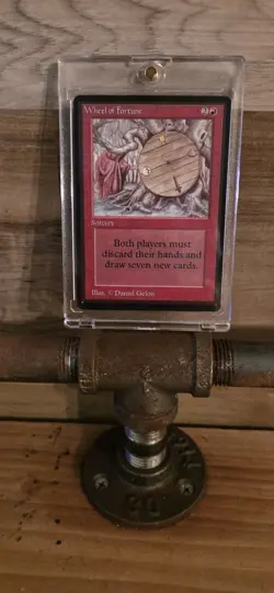 Wheel of Fortune Collectors' Edition LP MTG Magic: The Gathering(art/deco Card) - Image 1