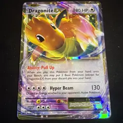 Pokemon TCG Dragonite EX 72/108 Ultra Rare Evolutions Card - Image 1