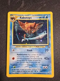 Pokemon Kabutops Neo Discovery Holo Card 6/75 Unlimited Rare - Image 1