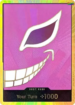 DON!! Card (Donquixote Doflamingo) (Gold) [PRB-01 - ] - NM [Foil] TCG One Piece - Image 1