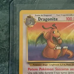 Vintage Dragonite (Fossil) (Italian) LP Condition Pokemon Card 19/62 - Image 3