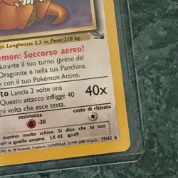 Vintage Dragonite (Fossil) (Italian) LP Condition Pokemon Card 19/62 - Image 5