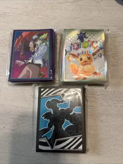 Pokemon TCG ETB Card Sleeves - Lot of 3 Sealed Lot#6 - Image 1