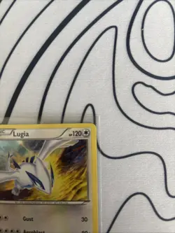 Lugia XY156 Holo Black Star Promo Pokemon Card - Moderately Played - Image 3