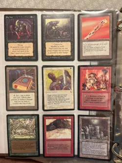 Magic the Gathering The Dark 1994 Complete Set 119/119 MTG Cards - Image 2