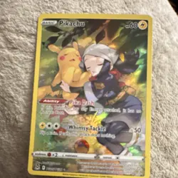 Pokemon Pikachu TG17/TG30 Basic Ability Holo Lightning 2022 TCG Card - Image 1