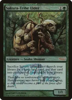 Sakura-Tribe Elder (Junior Series) -Foil Medium Play MTG Promos: Junior Series - Image 1