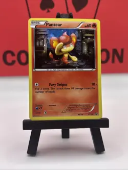 Pansear XY131 Black Star Promo Cosmos Holo Pokemon TCG 2016 LP - Image 2