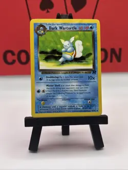 Dark Wartortle 46/82 Team Rocket WOTC Pokemon TCG Regular Uncommon 1999 LP - Image 2