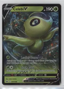Celebi V Pokemon Sword & Shield Chilling Reign #007 - Image 1