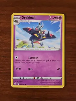 Pokemon SWSH Rebel Clash - 90/192 DRAKLOAK, Unlimited - Image 1