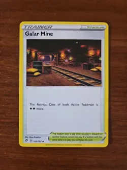 Pokemon SWSH Rebel Clash - 160/192 GALAR MINE, Unlimited - Image 1