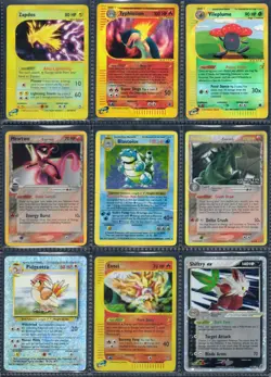 👹Lot of 54 Vintage Pokemon Collection Lot Mewtwo, Entei & more! DAMAGED - Image 2