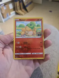 013/078 NUMEL DITTO UNPEELED REVERSE HOLO POKEMON Nm - Image 1