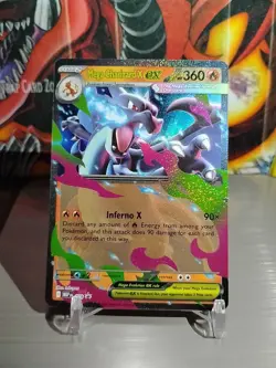 Pokemon Mega Charizard X ex 029 Mega Evolution Black Star Promo Near Mint - Image 2