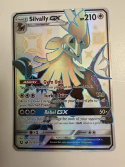 Pokemon TCG Silvally GX Holo Ultra Rare Hidden Fates #SV79 Mint - Image 1