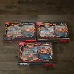 Pokemon TCG Charizard EX Special Collection Box Lot Of 3 SEALED - Image 3
