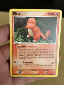 Pokemon TCG Ditto Lot 3x 2005 Pikachu Charmander Geodude - Image 3
