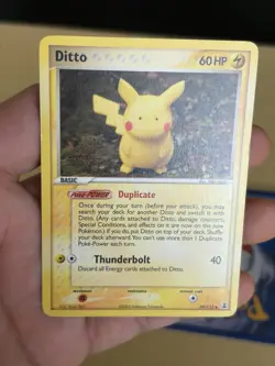Pokemon TCG Ditto Lot 3x 2005 Pikachu Charmander Geodude - Image 4