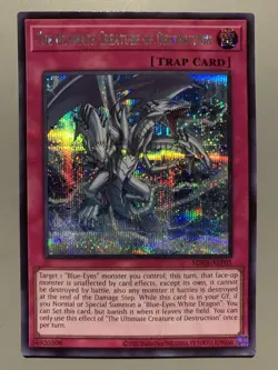 YUGIOH THE ULTIMATE CREATURE OF DESTRUCTION ASIA ENGLISH SDRB-AEP05 SECRET RARE - Image 1