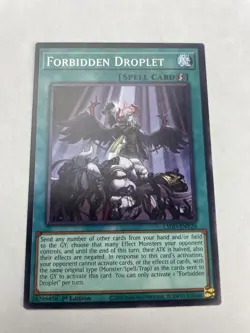 Forbidden Droplet L5DD-ENY29 1st Edition Common NM Yu-Gi-Oh - Image 1