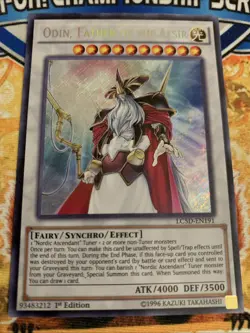 Yugioh Odin, Father Of The Aesir LC5D-EN191 1st Edition NM - Image 1