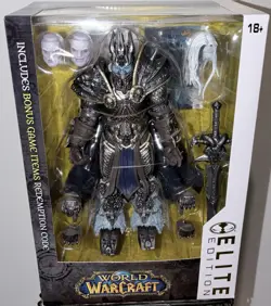 McFarlane The Lich King Elite Edition World of Warcraft Figure New In Hand - Image 1