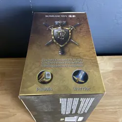 McFarlane • World of Warcraft • Human Warrior Paladin (Common) 1:12 • NEW - Image 3