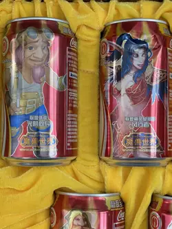 Mint WORLD OF WARCRAFT Commemorative Coca-Cola Set 2005 Chinese Coke Blizzard - Image 3