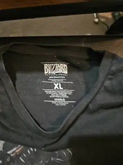 Authentic Blizzard Gromash Hellscream WOW World Of Warcraft T-Shirt XL Warlords - Image 2