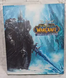 The Art of World Of Warcraft Wrath Of The Lich King Hardcover Book Dust Jacket - Image 1