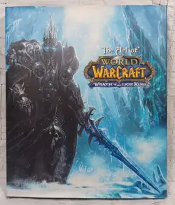 The Art of World Of Warcraft Wrath Of The Lich King Hardcover Book Dust Jacket - Image 2