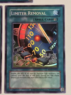 Limiter Removal RP02-EN015 x3 Super Rare Yugioh Set Retro Pack 2 Unlimited Mint - Image 4