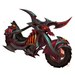 [Global] HATEFORGED BLAZECYCLE - Mountain Dew x World of Warcraft Promo Mount - Image 1