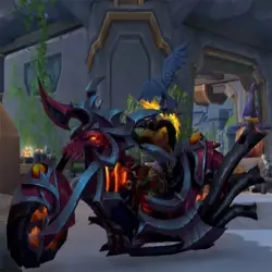 HATEFORGED BLAZECYCLE - Dew - World of Warcraft Mount Reward Item - Image 2