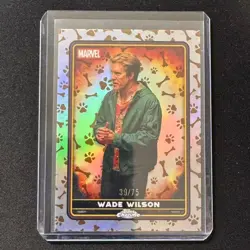 👟LQ 2025 TOPPS CHROME DEADPOOL DOGPOOL WADE WILSON /75 - Image 1